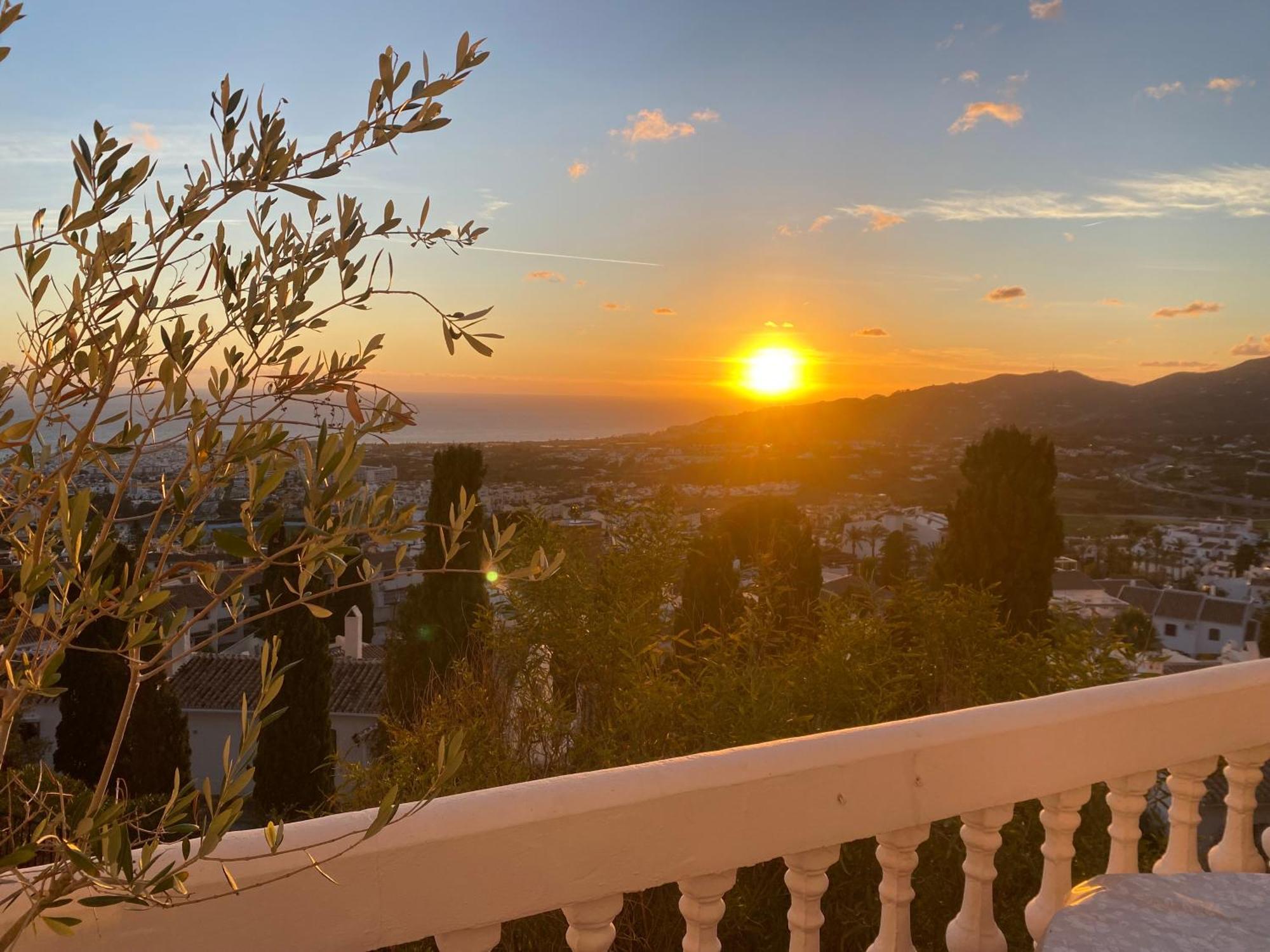 Precioso Apartamento Mandarinos Con Vistas Al Mar Nerja Exterior foto
