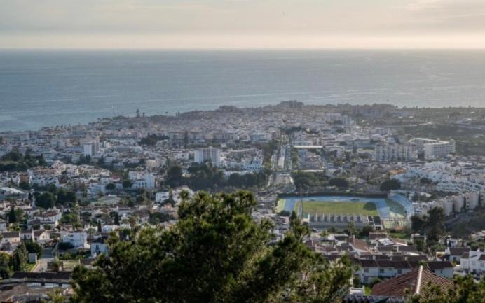 Precioso Apartamento Mandarinos Con Vistas Al Mar Nerja Exterior foto